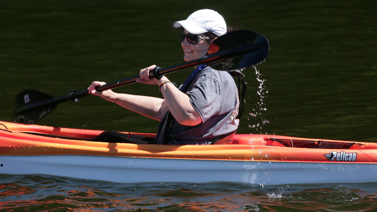 Bicycle ride and kayaking event raise thousands for multiple sclerosis society.