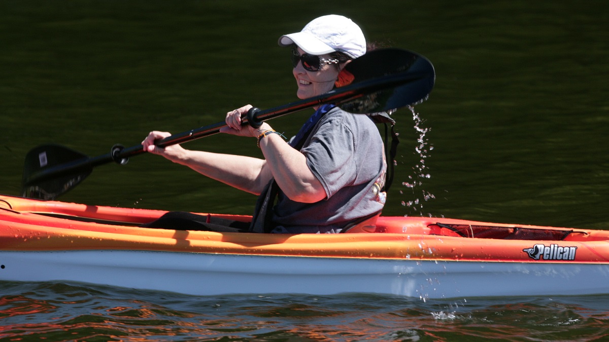 Bicycle ride and kayaking event raise thousands for multiple sclerosis society.