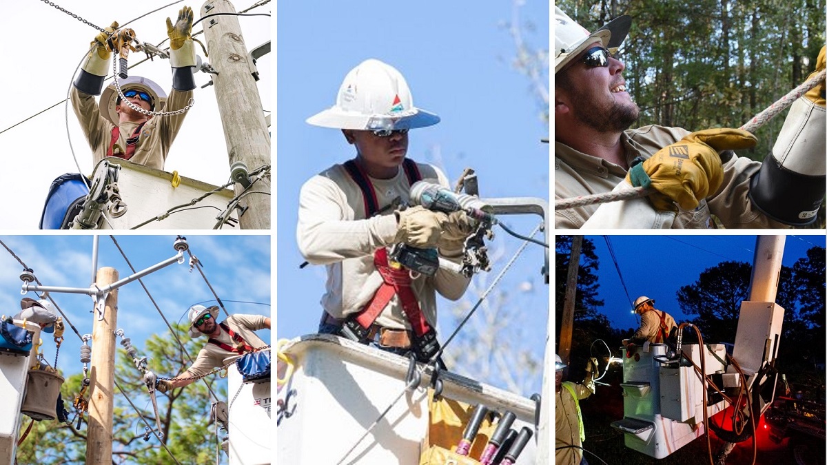 Celebrate by using #ThankALineman on social media.