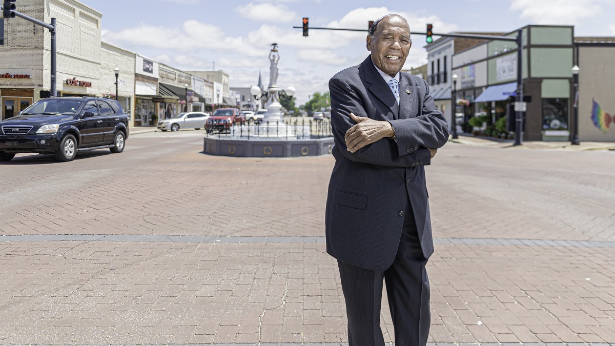 The city’s first Black mayor believes working together is how to get things done.