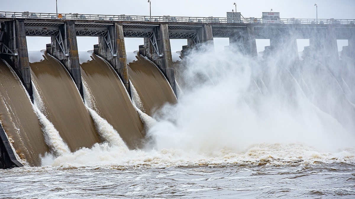 Hydroelectric production has been 50% above projections so far this year.