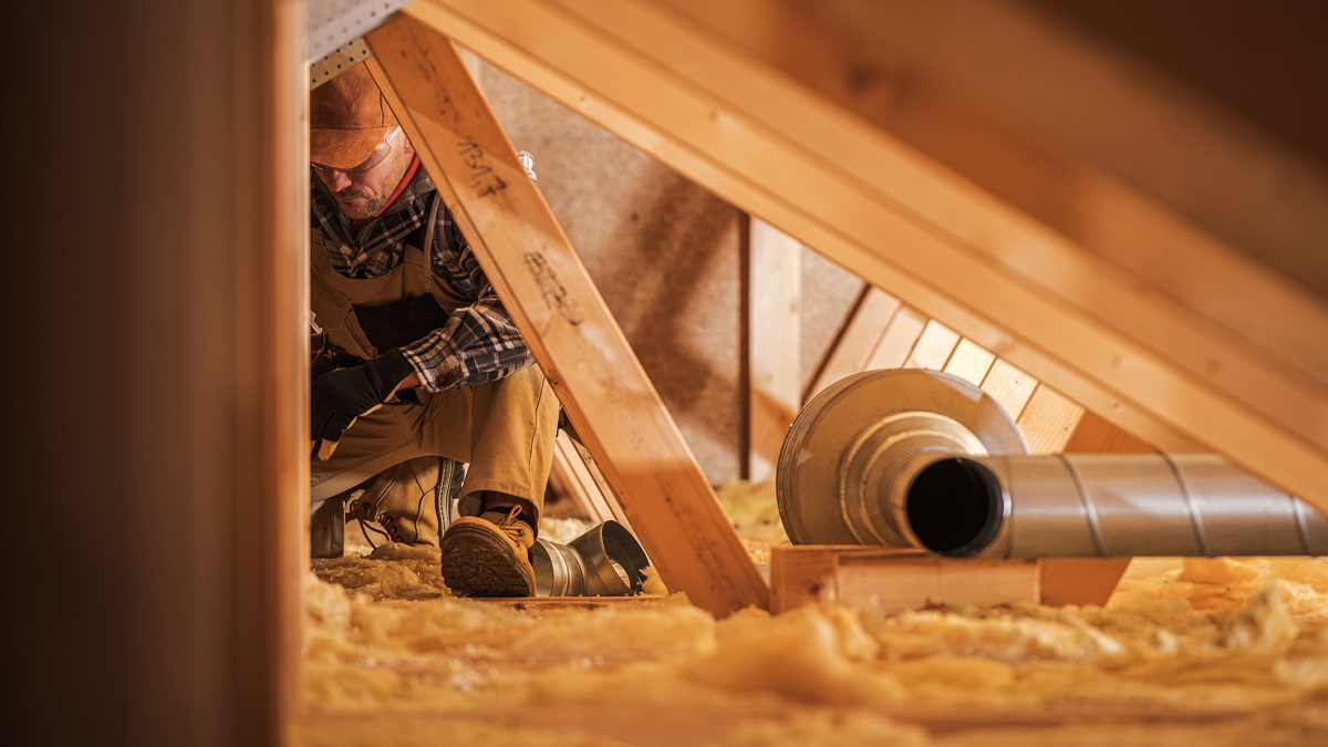 Proper insulation helps in the summer and winter months.