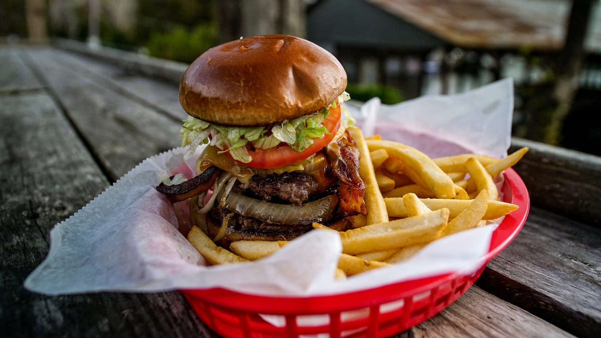 This burger lives up to its name.