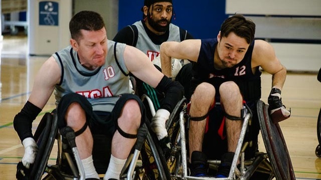 The full-contact sport is highlighted by collisions and intensity.