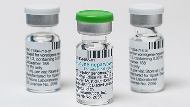 Luxturna is FDA-approved for patients with the disease, a leading cause of genetic blindness.