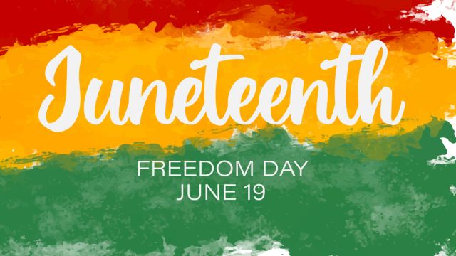 Let freedom ring on Juneteenth.