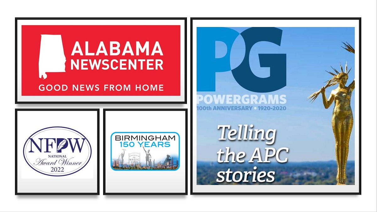 Powergrams magazine and Alabama NewsCenter online articles were selected among the best in the nation by judges reviewing about 2,000 entries.