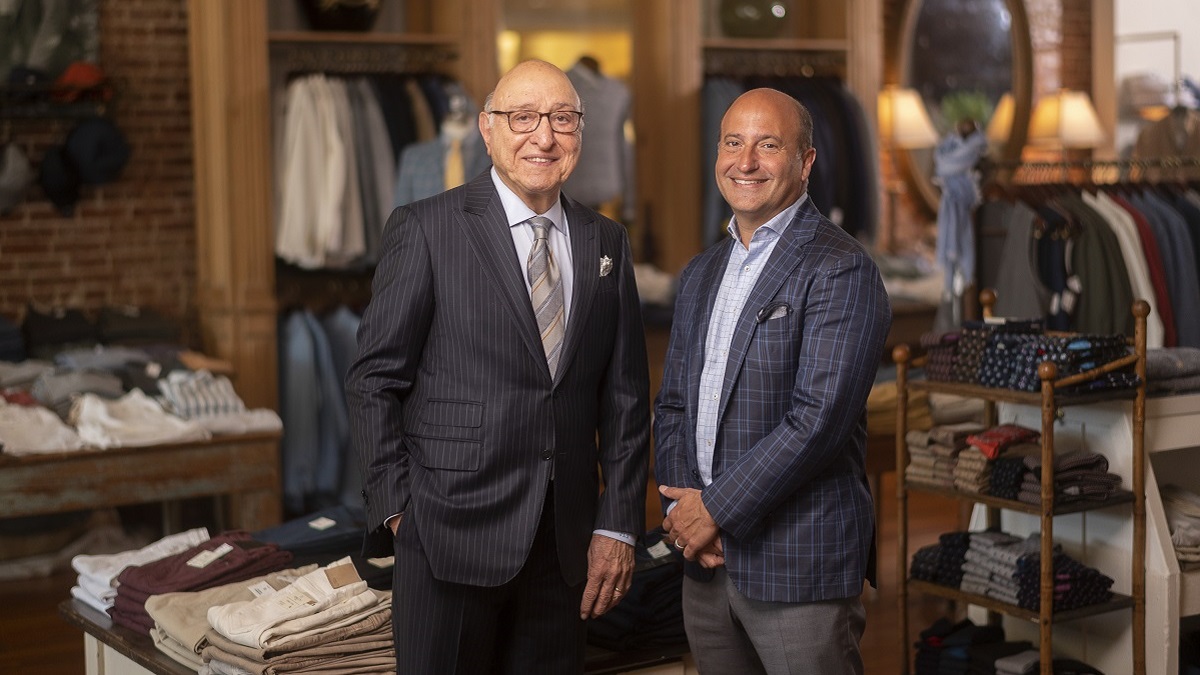 Business is better than ever for the fourth-generation men's clothing store.