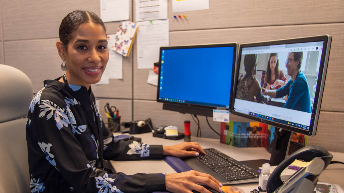As a mentor, Tanganyika Grayson helps youth and young adults.