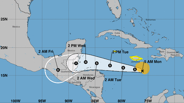 For now, the weather looks dry Tuesday through Friday.