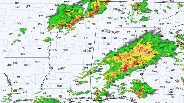 Most communities will wind up between 1 and 2 inches of rain.