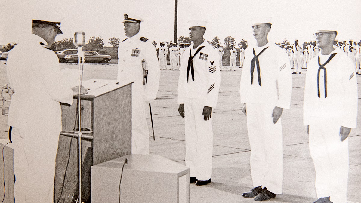 H.L. Casey and his two brothers served in the armed forces.