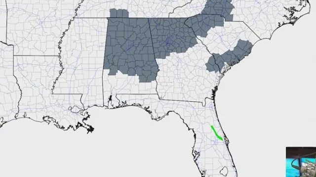 The sky becomes partly to mostly sunny this afternoon.