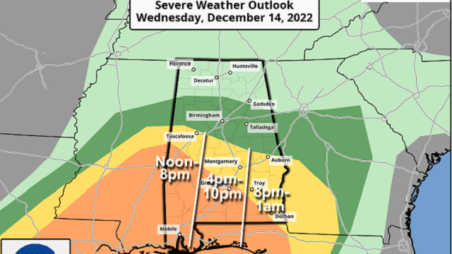 Rain amounts of 2 inches will be common, with isolated totals to 3 inches.