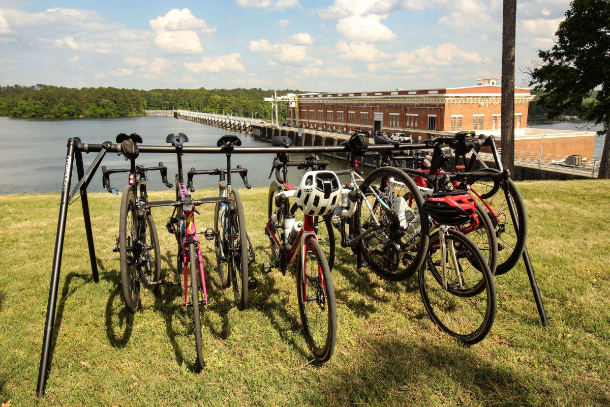 A scenic view on The Dam Ride at Lay Dam