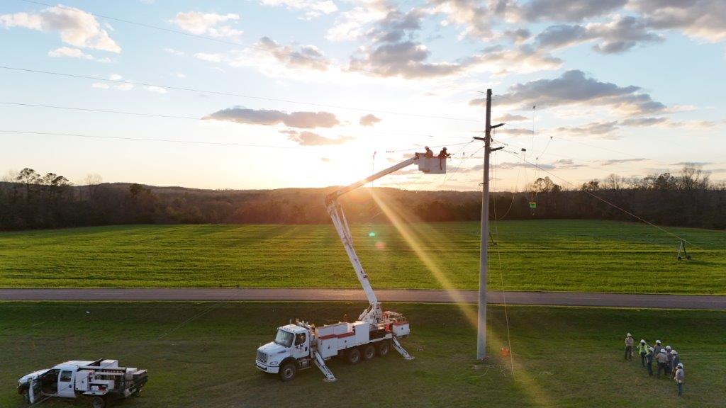 Alabama Power crews worked with others from Alabama and 13 other states to get service restored after storms and tornadoes.