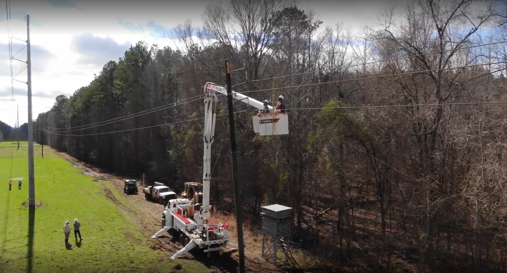 Controlling vegetation by working to keep trees and brush away from power lines is vital to Alabama Power providing reliable electricity.