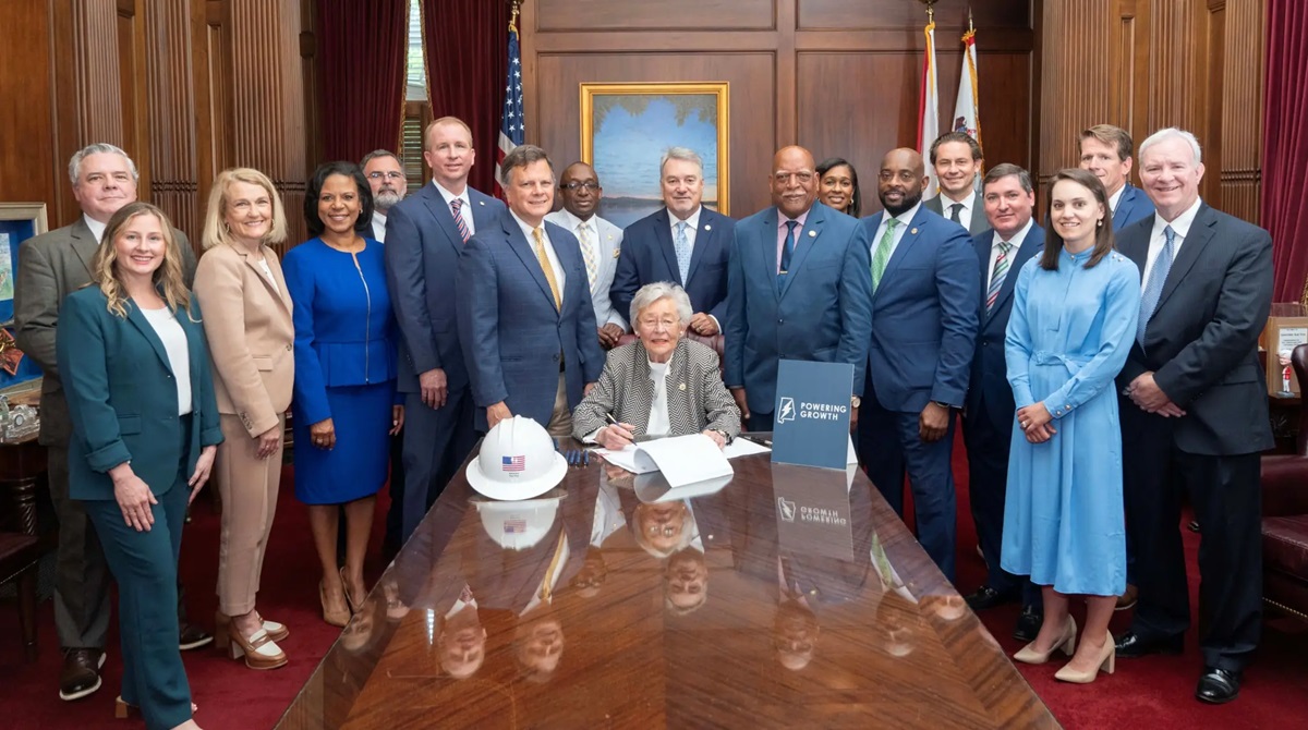 Alabama Gov. Kay Ivey signed into law legislation designed to address potential critical energy infrastructure supply chain vulnerabilities across Alabama.
