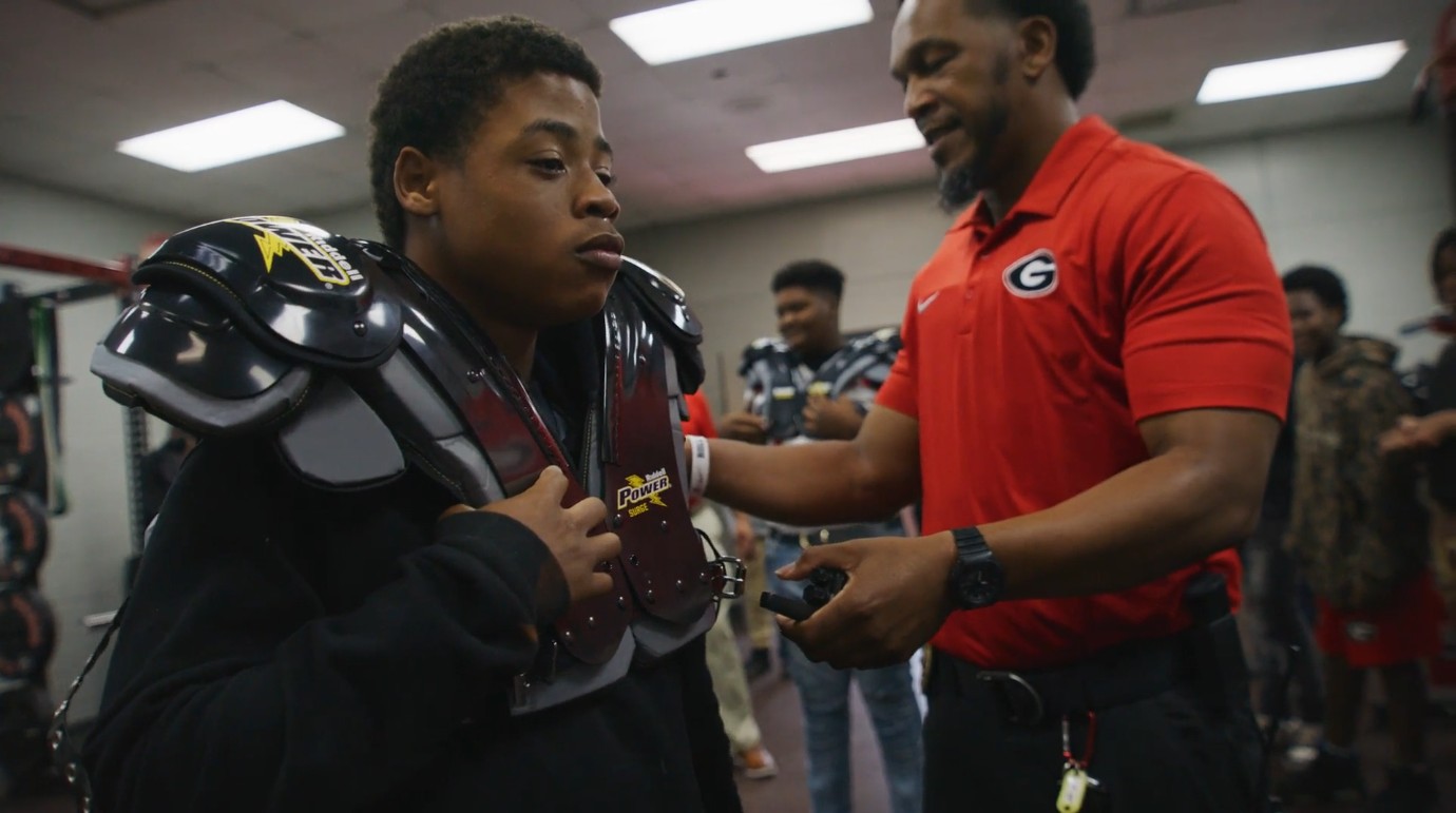 Shine Bright video shows how Greensboro Middle School got new sports equipment thanks to a grant from Alabama Power Foundation.