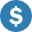 US Dollar Sign icon 