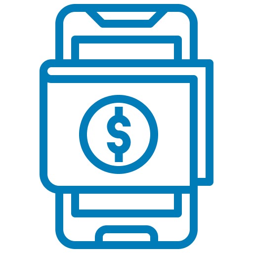 pay by digital wallet icon