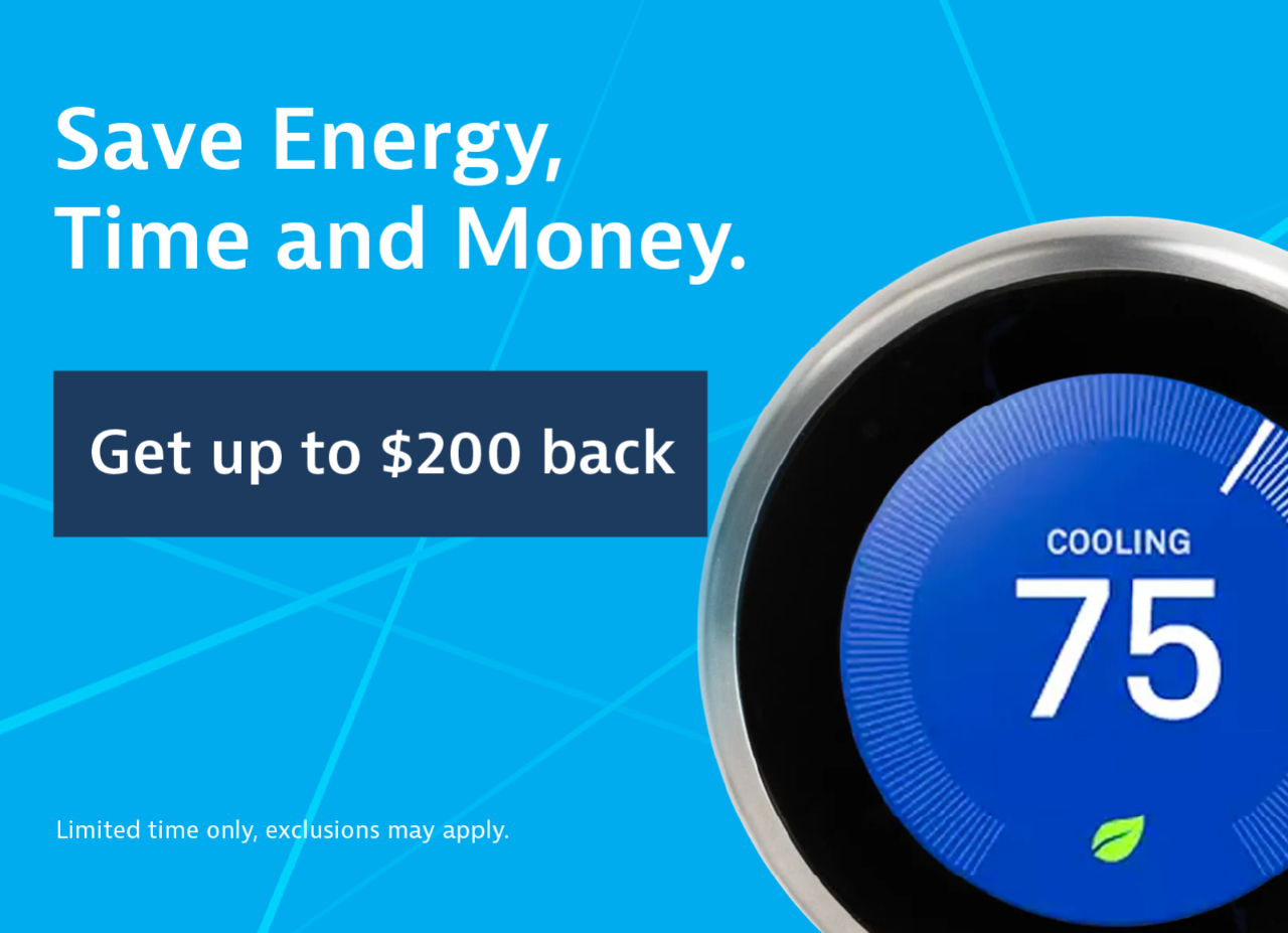 Smart Thermostat Offer