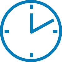 saving time clock icon