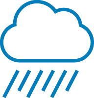 rain cloud icon