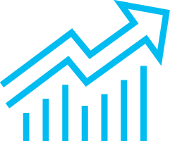 future gains growth chart icon