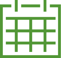 green calendar icon