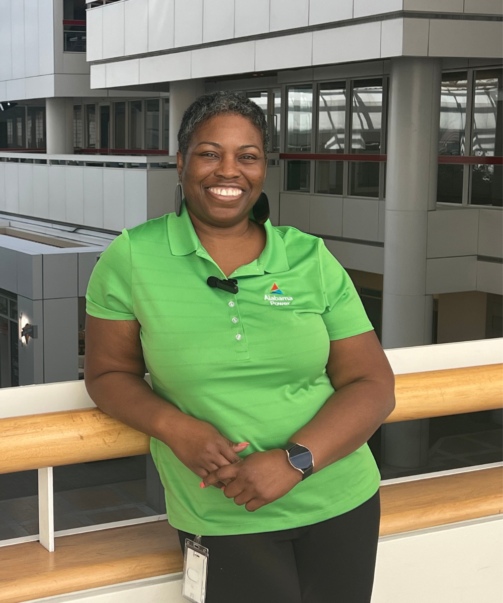 MiMi Jackson, products and services representative in the Customer Service and Sales department