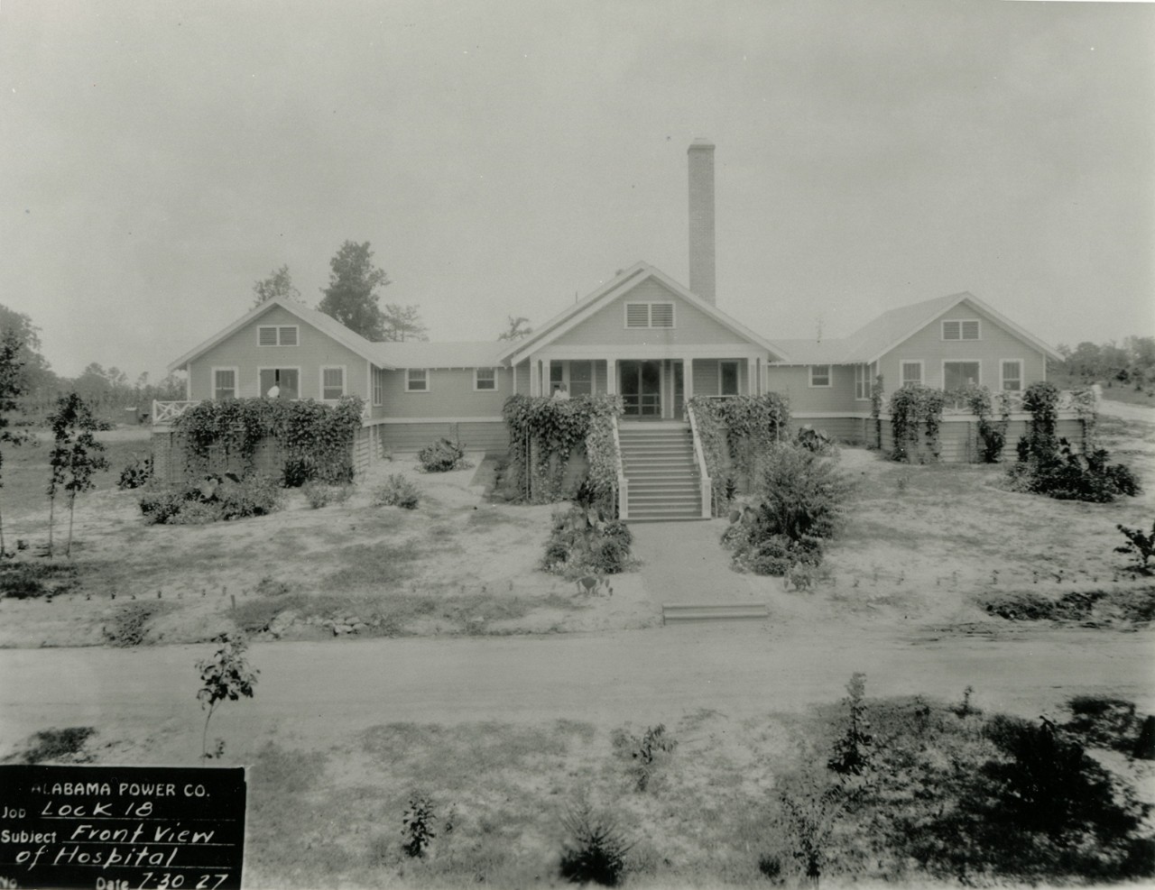 Lock 18 Hospital, July 30th, 1927.